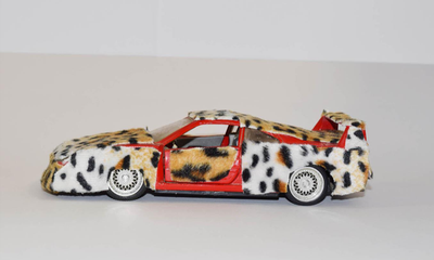 Voiture léopard / Michel PORCEDDU /BFE 2017 Voiture léopard / Michel PORCEDDU /BFE 2017