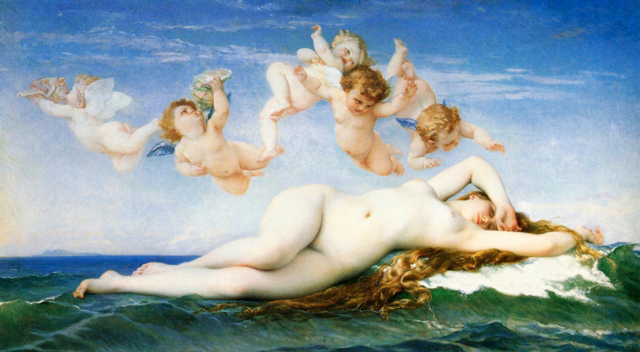 Alexandre Cabanel / Naissance de Vénus, 1863