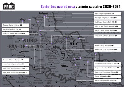 Carte EAO et EROA 2020-21 Carte EAO et EROA 2020-21